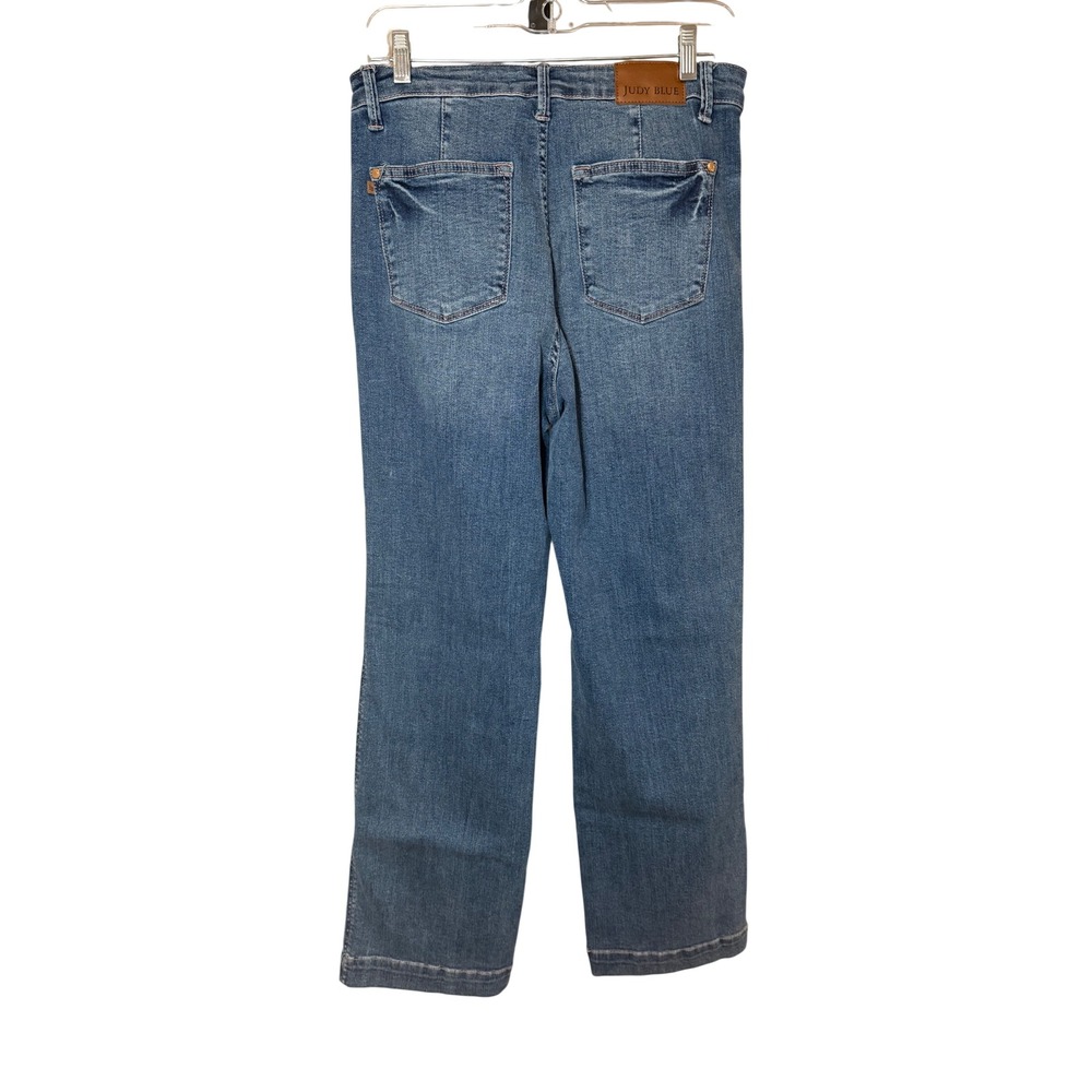Judy Blue Straight Leg Jeans Medium Wash Women's Size 9/29 - Picture 5 of 10